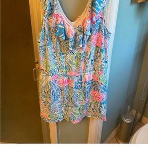 Lily Pulitzer Alessa Romper XL